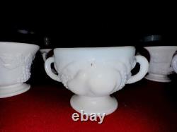 Vintage Milk Glass Lot-60+Pcs-Plates, Cups, Bowls, Vases & More! -HUGE Collection