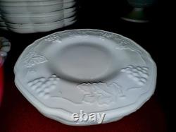 Vintage Milk Glass Lot-60+Pcs-Plates, Cups, Bowls, Vases & More! -HUGE Collection