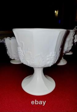 Vintage Milk Glass Lot-60+Pcs-Plates, Cups, Bowls, Vases & More! -HUGE Collection