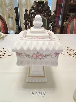 Vintage Milk Glass Wedding Bowl Banana Compote Brody Westmoreland Pick One 1