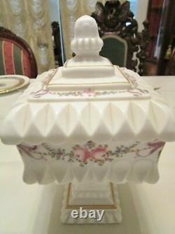 Vintage Milk Glass Wedding Bowl Banana Compote Brody Westmoreland Pick One 1