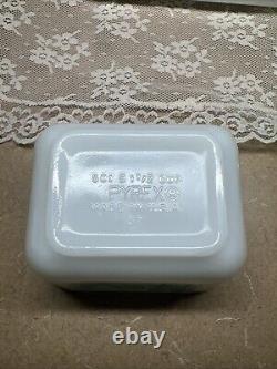 Vintage PYREX Amish BUTTERPRINT 10 Piece COMPLETE Set With Lids And Butter Dish