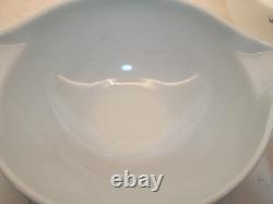 Vintage PYREX Cinderella Snowflake Garland Print, 4 Nesting Bowls