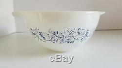 Vintage PYREX Colonial Mist Blue Nesting Mixing Bowl 441/442/443/444 New In Box