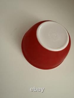 Vintage PYREX PRIMARY COLORS Set of 4 Nesting Bowls 1950's 401 402 403 404