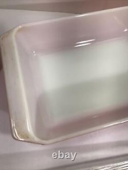 Vintage PYREX Pink Daisy 2 Qt 575-B 21 Casserole Dish with Lid