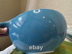 Vintage Pyrex Apollo 11 Horizon Blue Cinderella Bowls complete set 441-444 D