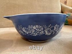 Vintage Pyrex Colonial Mist Cinderella Nesting/Mixing Bowls 441/442/443/444
