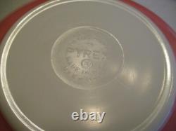 Vintage Pyrex Flamingo Pink Four Bowl Set