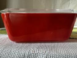 Vintage Pyrex Friendship Refrigerator 8 piece Dishes & Lids 501-503 B