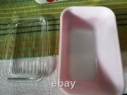 Vintage Pyrex Friendship Refrigerator 8 piece Dishes & Lids 501-503 B