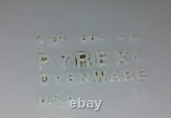 Vintage Pyrex Gold Butterfly 664 Big Bertha 4 Qt & 473 Oval 1 Qt Casserole Dish