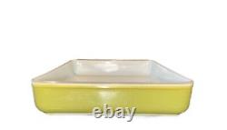 Vintage Pyrex Lasagna Pan 933 Crazy Daisy Spring Blossom 13 1/2 x 8 3/4 x 1 3/4