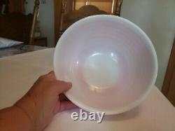 Vintage Pyrex Pink Stripe Bowl 403 2.5 Qt. RARE TO FIND Nesting bowl