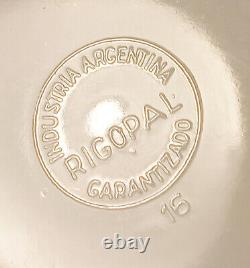 Vintage Pyrex Rigopal Horno Flower Power milk glass Bowl
