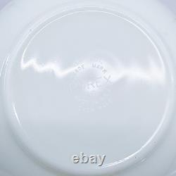 Vintage Pyrex Snowflake Blue Garland Mixing Bowl 404 4 Quart Bowl USA 1970s MCM