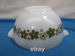 Vintage Pyrex Spring Blossom Crazy Daisy Cinderella Bowls 441,2,3,4 Nwob! Read