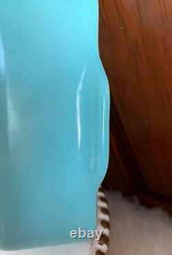 Vintage Pyrex Turquoise 1.5 QT 0503 Refrigerator Casserole Dish withLid 503C