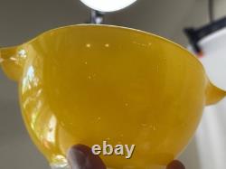 Vintage Pyrex set of 4 Sunflower Cinderella Nesting Bowls 441-444 (B)