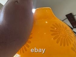 Vintage Pyrex set of 4 Sunflower Cinderella Nesting Bowls 441-444 (B)