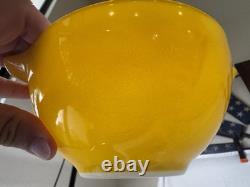 Vintage Pyrex set of 4 Sunflower Cinderella Nesting Bowls 441-444 (E)
