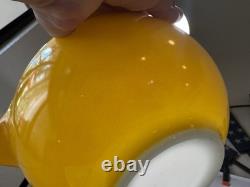 Vintage Pyrex set of 4 Sunflower Cinderella Nesting Bowls 441-444 (E)