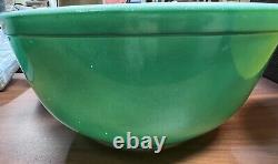 Vintage Set Of 4 Pyrex Primary Nesting Mixing Bowls, Complete 401 402 403 404