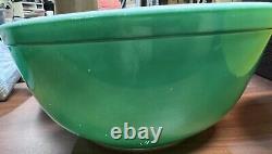 Vintage Set Of 4 Pyrex Primary Nesting Mixing Bowls, Complete 401 402 403 404