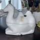 Vintage Westmoreland Milk Glass Humphrey Camel Lidded Dish With Original Sticker