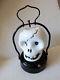 Vintage Wales Halloween White Milk Glass Skull Lantern Halloween Hong Kong