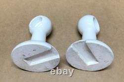 Vintage White Ceramic Porcelain 24 White Milk Glass Towel Bar Old 246-26B