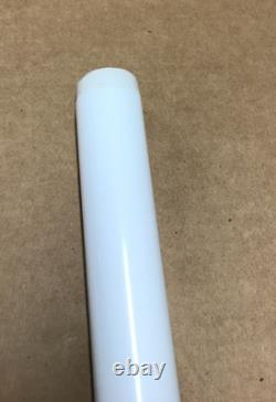 Vintage White Ceramic Porcelain 24 White Milk Glass Towel Bar Old 246-26B