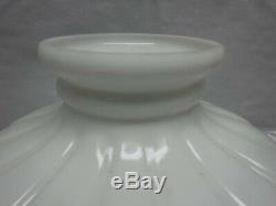 Vintage White Milk Glass Aladdin Rayo Coleman Lamp Shade Globe
