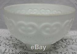 Vintage White Milk Glass Aladdin Rayo Coleman Lamp Shade Globe