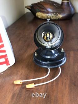 Vintage White Milk Glass Exit Sign Electric Light Double Sided Soda Shop Decor