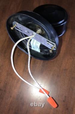 Vintage White Milk Glass Exit Sign Electric Light Double Sided Soda Shop Decor