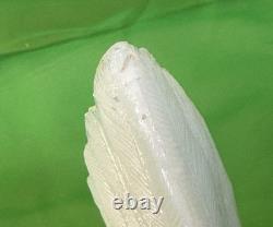 Vintage White Milk Glass Hen On Nest Vallerysthal Butter Dish 7.5 Large