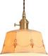 Vintage White Milk Glass Pendant Light For Kitchen Island & Dining Room