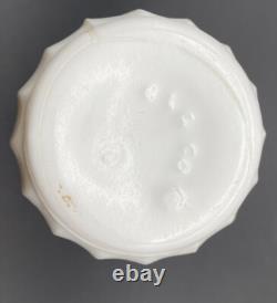 Vintage art deco white milk glass collection lot