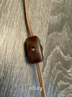 Vtg Pair BAR Light Shade Lamp Round Globe White Milk Glass 6 Mid Century