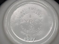 Vtg Pyrex Amish Butterprint, Set of 4 Mixing Bowls Blue/White 401-402-403-404