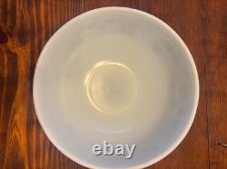 Vtg Pyrex Crazy Daisy Spring Blossom 404 bowl with promotional stand
