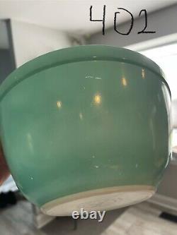 Vtg Pyrex Robin Egg Blue Turquoise Nesting Mixing Bowl Full Set 401,402, 403,404