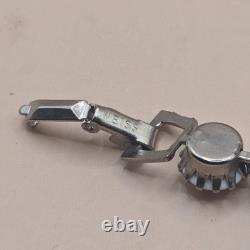 Vtg Weiss Blue Rhinestone And White Milk Glass Necklace And Bracelet Set