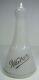 Water Antique Bottle Barber Apothecary Opalescent White Glass W Milk Glass Top