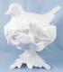 Westmoreland Bird On Nest Covered Dish Milk Glass Figural Animal Vintage
