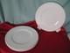 Westmoreland Dinner Plates Beaded Edge Milk Glass Set Of 4 Plain No Decal