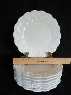 Westmoreland Milk Glass Paneled Grape Dinner Place Setting Collection 39pc
