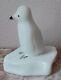 Westmoreland Milk Glass Penguin On Iceburg Rare Never Seen