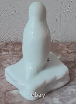 Westmoreland Milk Glass Penguin on Iceburg RARE Never Seen